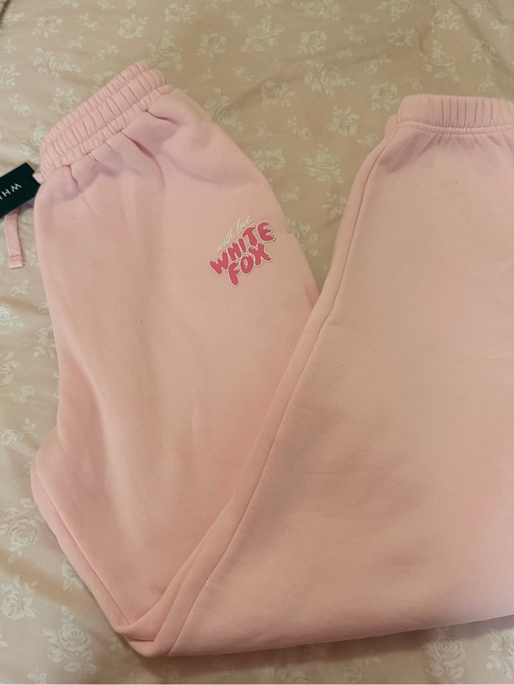 🦋Kids Pink Fleece Sweatpants